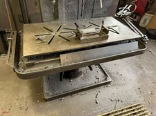 3 Spindle Avey, Gang Drill Press, 42" x 21" adjustable height table, (3) 1.7 HP drill motors, 1700 RPM
