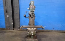 First #LC-1-1/2TM, Vertical Mill, 9" x 42" table, 2 HP, 440/220 V.
