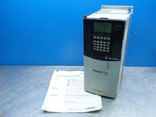 10 HP Allen-Bradley #20BD014A3AYYADA0, AC VFD, 480 Volts, 14 A, PowerFlex 700, 3ph, SMART ctrl