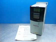 10 HP Allen-Bradley #20BD014A3AYYADA0, AC VFD, 480 Volts, 14 A, PowerFlex 700, 3ph, SMART ctrl