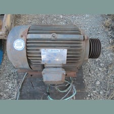 10 HP 1750 RPM Leeson, Frame 215T, 208-230/460 Volts, Model N215T17FB40A, Electric Motor