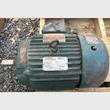 10 HP 1755 RPM Reliance, Frame 215T, 575 Volts, Electric Motor