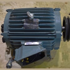 10 HP 1755 RPM Teco Westinghouse, Frame 215T, TEFC, 575 Volts, Electric Motor