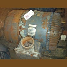 100 HP 1730 RPM General Electric, Frame 405TS, 230/460 Volts, Electric Motor