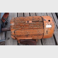 100 HP 1760 RPM Toshiba, Frame 405T, TEFC, 230/460 Volts, Electric Motor