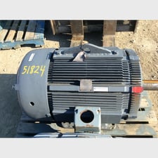 125 HP 1780 RPM Westinghouse, Frame 445T, TEFC, 575 Volts, Electric Motor