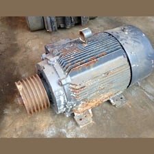 125 HP 1180 RPM Teco, Frame 445T, TEFC, 460 Volts, Electric Motor