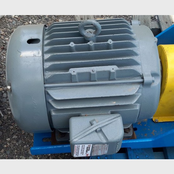 15 HP 1740 RPM Baldor, 330/575 Volts, Electric Motor