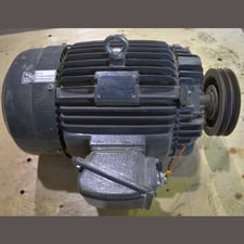 15 HP 1765 RPM Teco Westinghouse, Frame 254T, TEFC, 575 Volts, Electric Motor