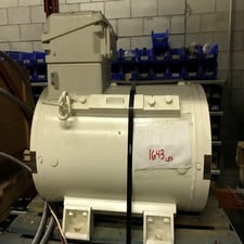 150 HP 1488 RPM Loher, 600 Volts, Electric Motor