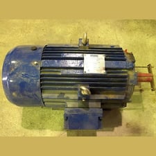 20 HP 1800 RPM Brook Crompton, Frame 256T, 230/460 Volts, Electric Motor