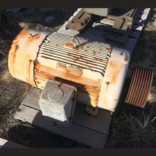 200 HP 1785 RPM Siemens, Frame 447T, TEFC, 575 Volts, Electric Motor