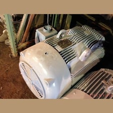 250 HP 1785 RPM General Electric, Frame 447T, TEFC, 460 Volts, Electric Motor