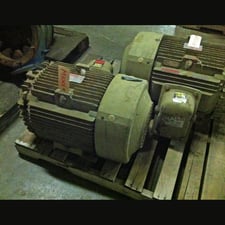 40 HP 3565 RPM General Electric, Frame 324TS, 460 Volts, Electric Motor