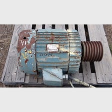 50 HP 1770 RPM General Electric, Frame 326T, TEFC, 230/460 Volts, Electric Motor