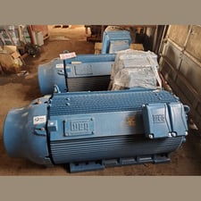 600 HP 3580 RPM Weg, Frame 5009/10/11TS, 575 Volts, Model HGF, Electric Motor