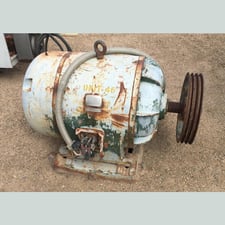 75 HP 1180 RPM General Electric, Frame 505, 220/440 Volts, Model 5K1505DE2, Electric Motor