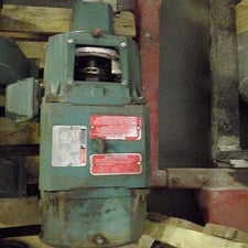10 HP 1750 RPM Reliance, 500 Volts, DC Electric Motor