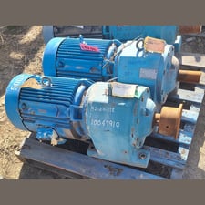15 HP 1160 RPM Sew-Eurodrive #R92A, Gearmotor, 7.87:1 Ratio, 3 phase, 330/575 Volts, (2 available)