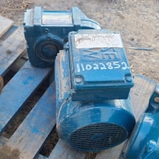 3 HP 1720 RPM Sew-Eurodrive #FA376A, Gearmotor, 4.90:1 Ratio, 3 phase, 330/575 Volts