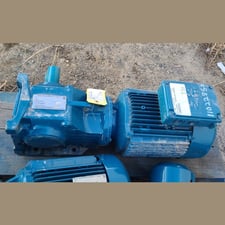 5.4 HP 1730 RPM Sew-Eurodrive #K67A, Gearmotor, 19.30:1 Ratio, 3 phase, 330/575 Volts