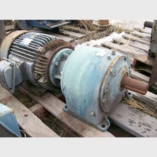 15 HP 1765 RPM Inline Speed Reducer, 5:1 Ratio, 230/460 Volts