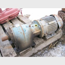5 HP 1730 RPM APG Inline Speed Reducer, 7.5:1 Ratio, 230/460 Volts