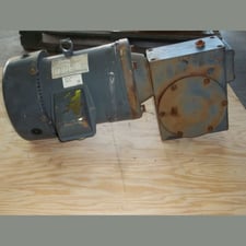 3 HP 1725 RPM Marathon #384, Gearmotor, 40:1 Ratio, 208-230/460 Volts