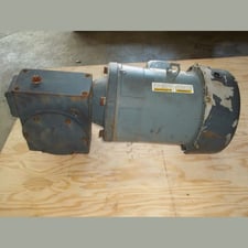 3 HP 1725 RPM Marathon #384, Gearmotor, 40:1 Ratio, 208-230/460 Volts