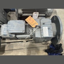 1 HP 3476/76 RPM Sew-Eurodrive #RF77/A, Gearmotor, 45.81:1 Ratio, 330/575 Volts, (2 available)