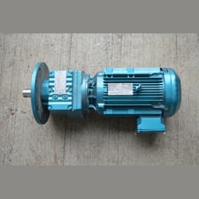 3 HP 1765 RPM Sew-Eurodrive #RF57/A, Speed Reducer, 16.79:1 Ratio, 230/460 Volts