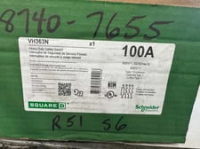 Square D Heavy Duty Safety Switch VH363N 600V