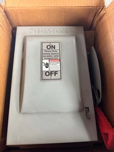 Siemens Heavy Duty Safety Switch HNF361 600 VAC