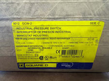 Square D Industrial Pressure Switch 9012 GCW-2 480V Allis-Chalmers