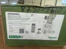 Square D Heavy Duty Safety Switch VH222DSGL 240V