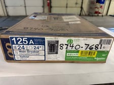 Square D Main Breaker Load Center QO124M125P 120/240V