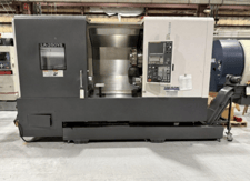 Takisawa #LA-250YS, 6-Axis CNC Lathe, 10.6" X, 3.92" Y, 31.49" Z, 23.6" swing, 14.6" turning diameter, 10"