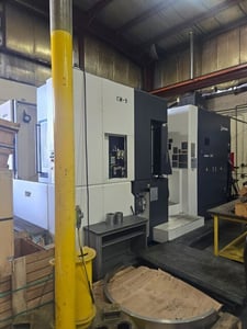 Okuma #MA-600HB-II, 4-Axis Horizontal Machining Center, 39.3" X, 35.4" Y, 39.3" Z, 6000 RPM, 85 automatic
