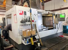 Haas #VF-8B/50T, Vertical Machining Center, 64" X, 40" Y, 30" Z, 7500 RPM, 24 automatic tool changer, CAT 50