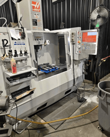 Haas #VF-2D, Vertical Machining Center, 36" x 14" table, 30" X, 16" Y, 20" Z, 20 HP, 10,000 RPM, 24 automatic