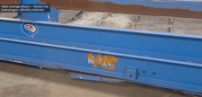 49" wide x 17' long, Chicago Pneumatic Conveyor, no motor or gearbox
