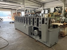 12 Stand, Addington Howell, Large workhorse, 19-1/2" roll space, 2" shaft diameter