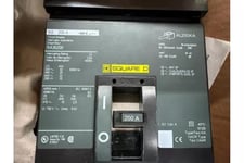 200 Amps, Square D, KA36200, Molded Case Circuit Breaker, 600 Volt, 3-pole