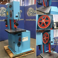 20" x 13" DoAll #2013-V, vertical band saw, 1/8"-1" x 154" blade, 55-5200 FPM, 2 HP, 26" x 26" table, blade