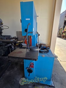 20" x 13" DoAll #2013-V, vertical band saw, 1/8"-1" x 154" blade, 55-5200 FPM, 2 HP, variable speed, blade