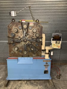No. MCS-30E Itaya, Spring Coiling Machine, 0.944" max. coil diameter x 7.08" max. coil length, 0.059" -