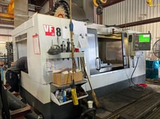 Haas #VF-8/50, CNC Vertical Machining Center, 64" x 36" table, 64" X, 40" Y, 30" Z, 30 HP, 7500 RPM, 30