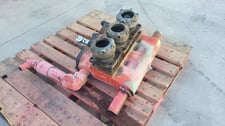 Gardner Denver #TQWA, Triplex Pump Fluid End, 2.5" stroke, 1.5" steel plungers, 2.5" suction, 2" discharge