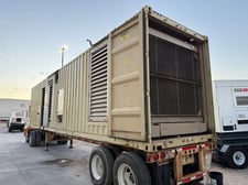 1250 KW Cummins #DFLC, Diesel Generator Set, 480 Volt, 1800 RPM, 2000 amp circuit breaker, Power Command