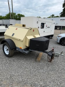 15 KW Generac #MLG15, Portable Diesel Generator, 120/240 Volt, 1800 RPM, sound-attenuated outdoor enclosure